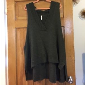 NWOT Free People Lambswool Sweater Tank